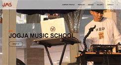 Desktop Screenshot of jogjamusicschool.com